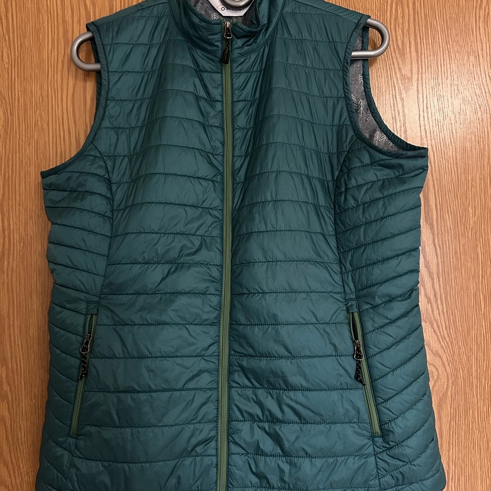 Orvis Teal Quilted Nimbus Vest